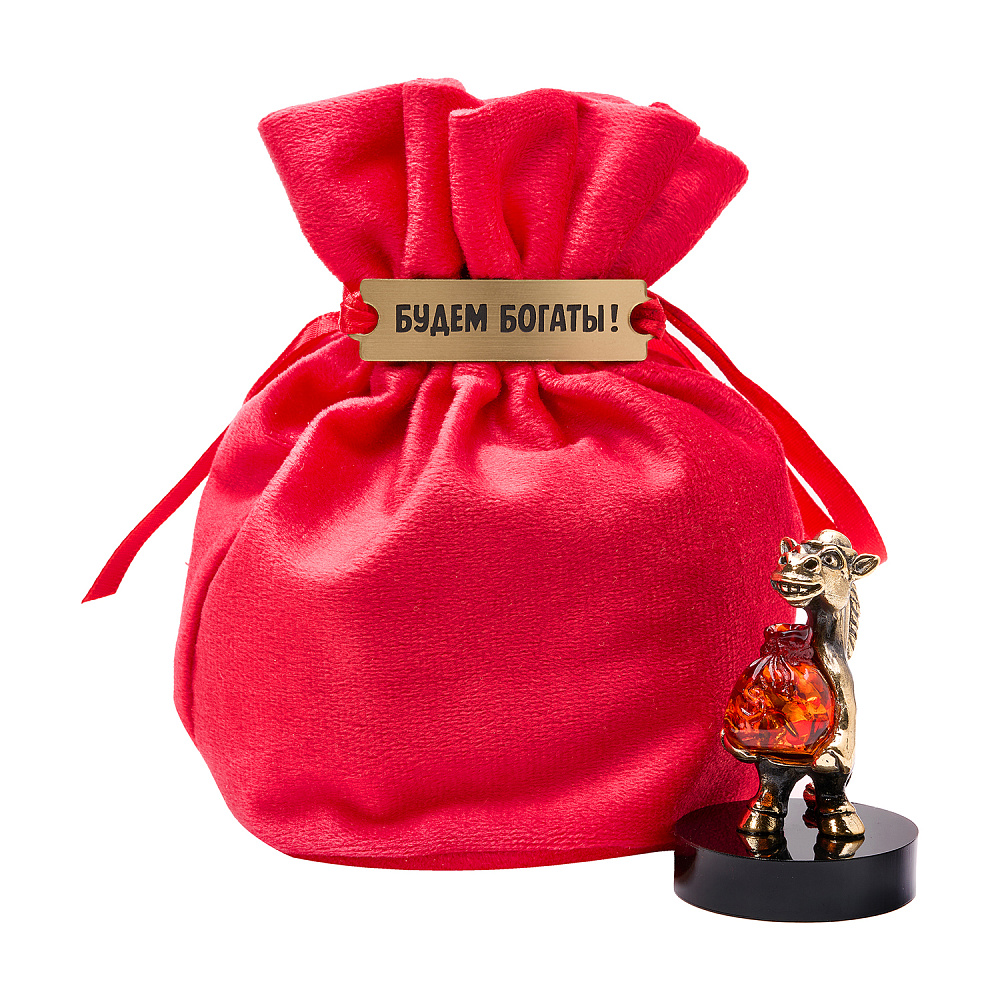 Лошадь Символ 2026 года. Статуэтка «Будем богаты» - интернет магазин Русь Велика я фото 1