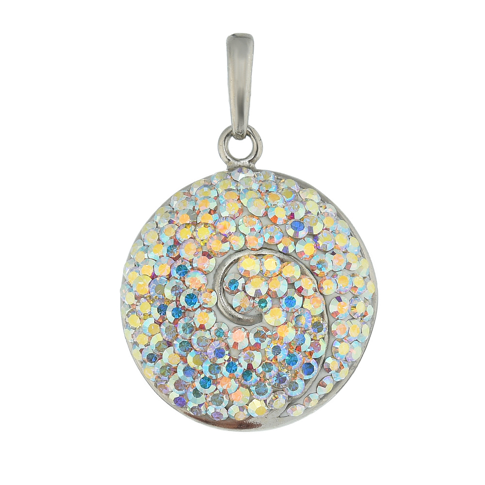 Подвеска с кристаллами Сваровски. Серебро 925*. Вес 3,96 г - интернет магазин Русь Велика я 