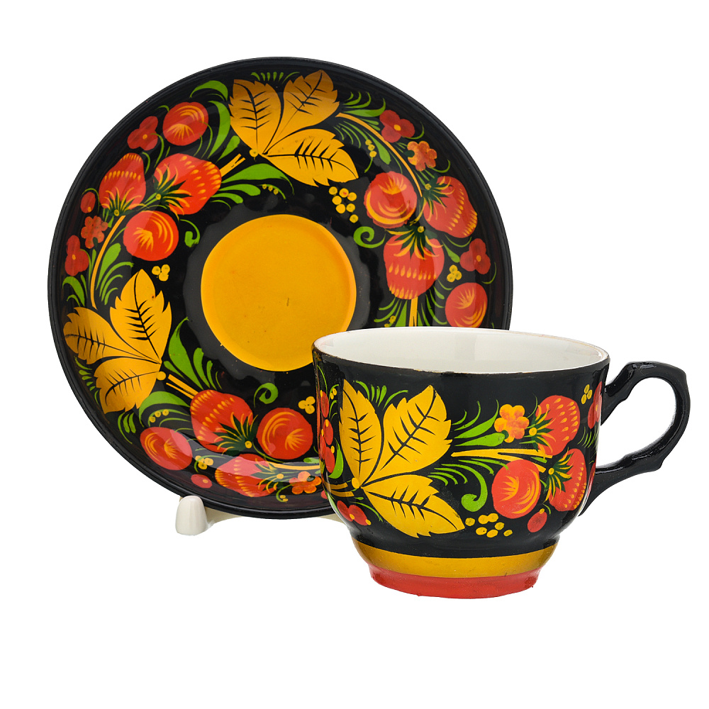 Самовар электрический 4 л с сервизом «Клубника». Хохлома - интернет магазин Русь Велика я фото 6