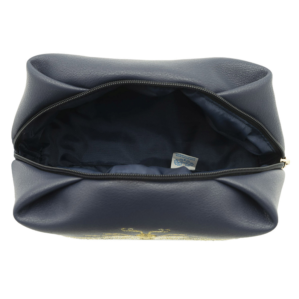 Косметичка «Стрекоза». Синяя с вышивкой - интернет магазин Русь Велика я фото 3