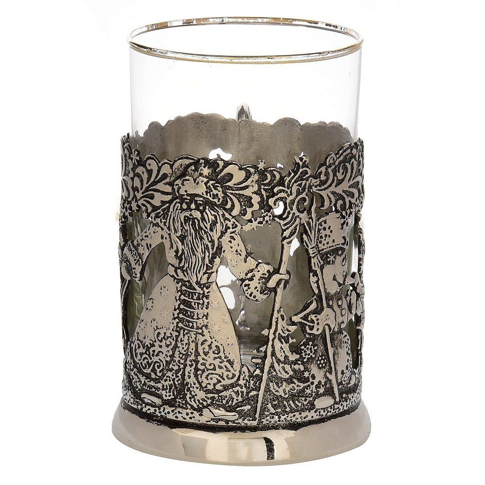 Подстаканник «Новогодний» без ложки - интернет магазин Русь Велика я 