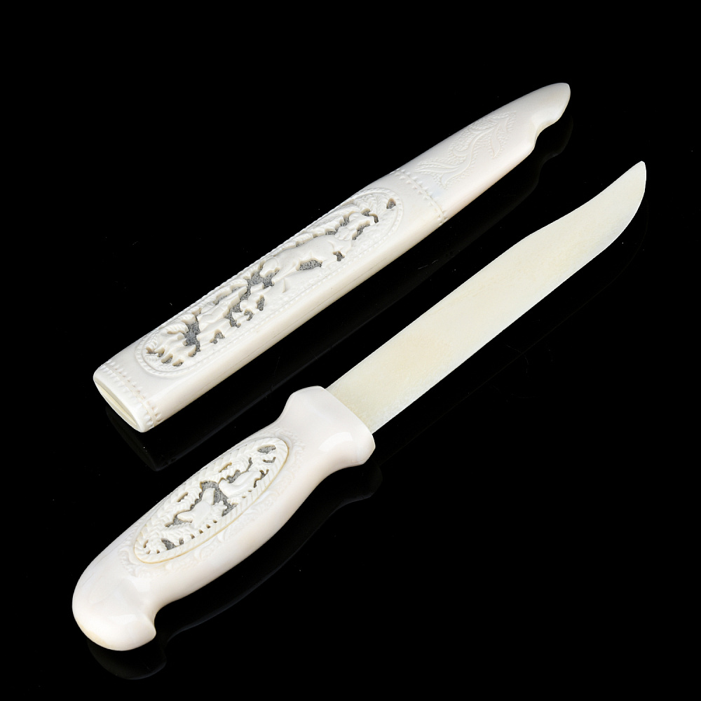 Нож из бивня мамонта - интернет магазин Русь Велика я 