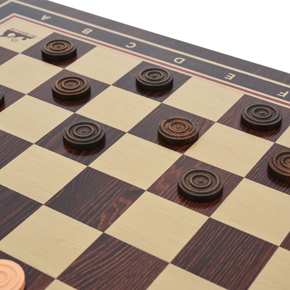 Шахматы-нарды-шашки деревянные «Фаби» 50х25 см - интернет магазин Русь Велика я фото 8