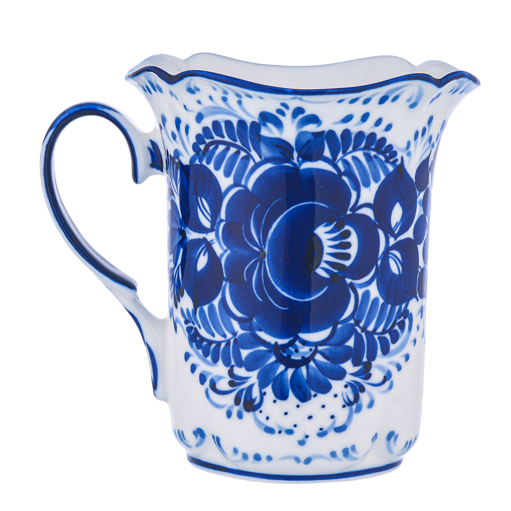 Чайный бокал «Колокольчик». Гжель - интернет магазин Русь Велика я фото 2