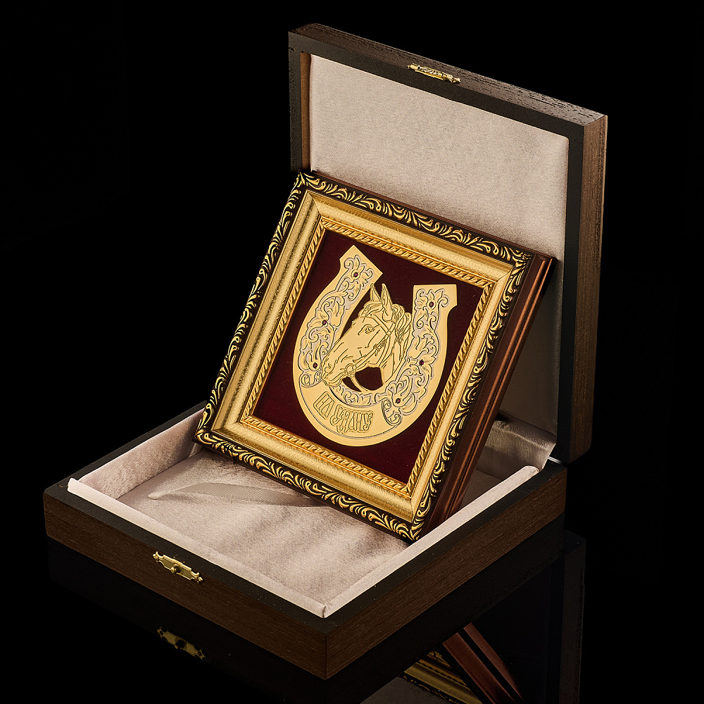 Панно-подкова «На удачу». Златоуст - интернет магазин Русь Велика я фото 3