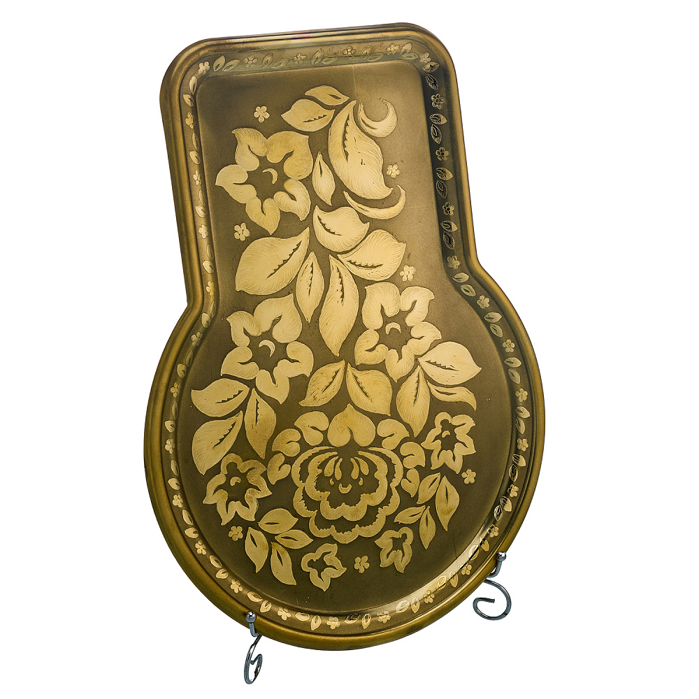 Самовар комбинированный 7 л с гравировкой «Цветочек» - интернет магазин Русь Велика я фото 11