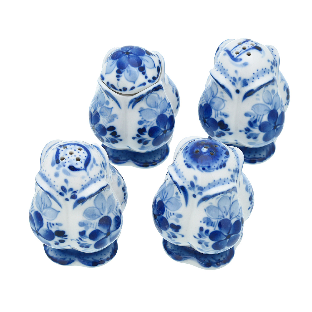 Набор для специй. Гжель - интернет магазин Русь Велика я фото 3