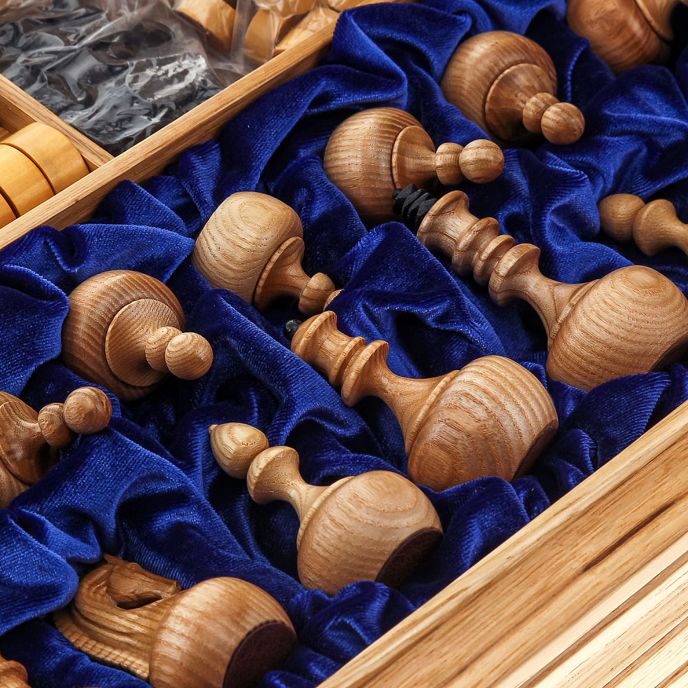 Набор настольных игр в деревянной шкатулке - интернет магазин Русь Велика я фото 6