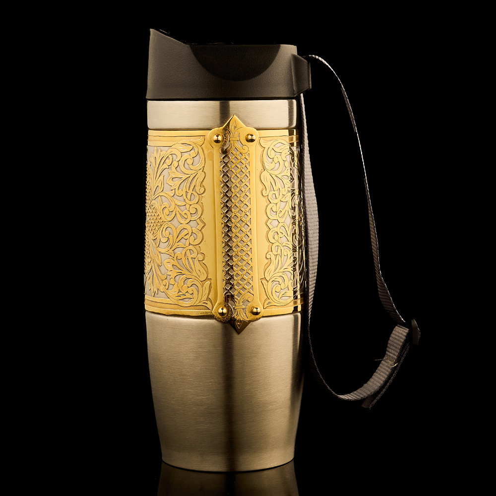 Термокружка «Орнамент». Златоуст - интернет магазин Русь Велика я фото 1