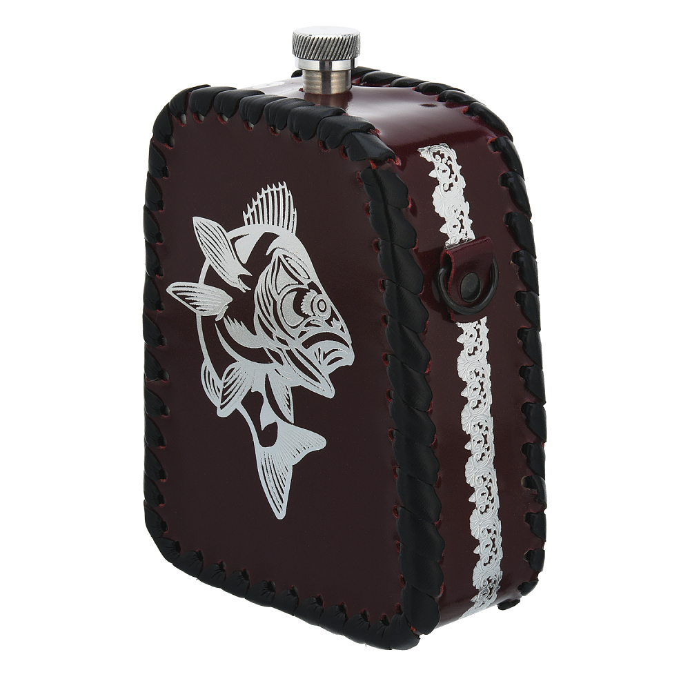 Фляга 1 л «Рыбы» - интернет магазин Русь Велика я фото 2