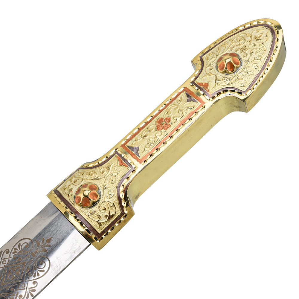 Подарочный набор с кинжалом и рожками для вина - интернет магазин Русь Велика я фото 6