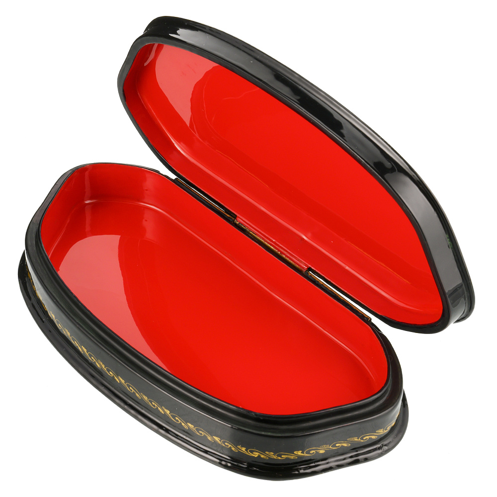 Шкатулка с художественной росписью «Тройка» - интернет магазин Русь Велика я фото 2