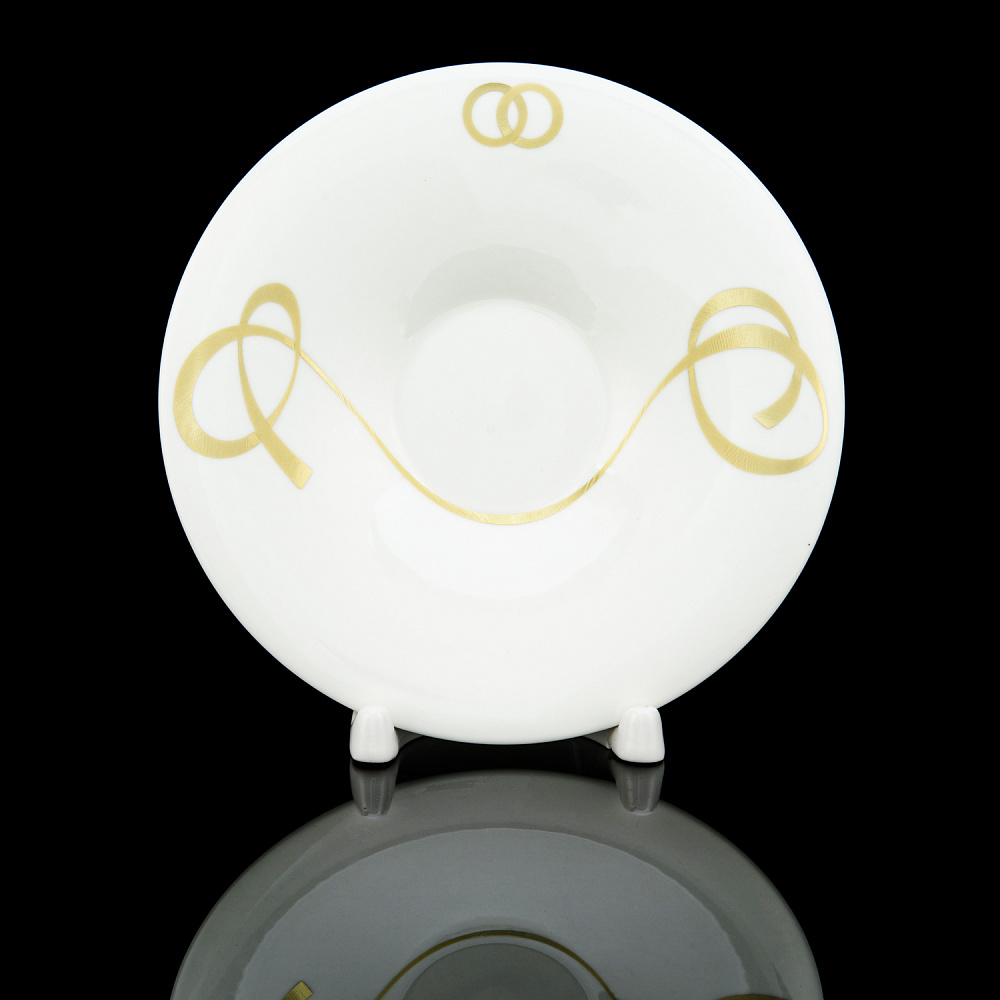 Чайная пара 250 мл «Колечки». Форма «Оливия». ИФЗ - интернет магазин Русь Велика я фото 5