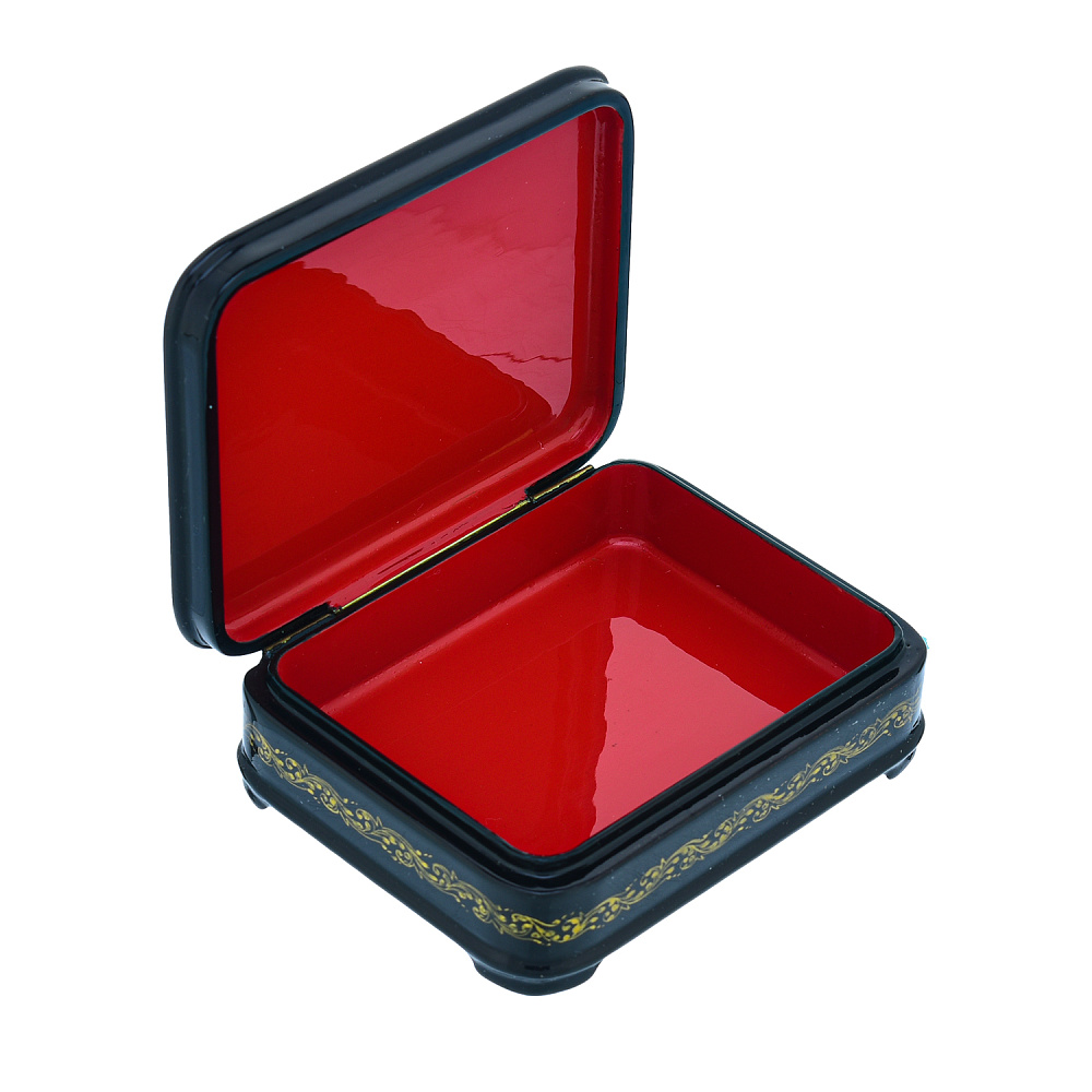 Шкатулка с художественной росписью «Снегурочка» - интернет магазин Русь Велика я фото 2