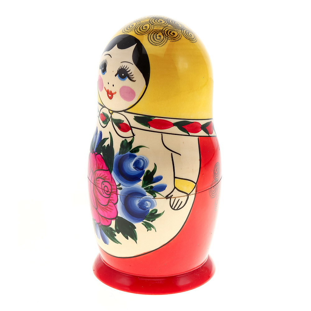Матрешка «Семеновская» 5 мест - интернет магазин Русь Велика я фото 2