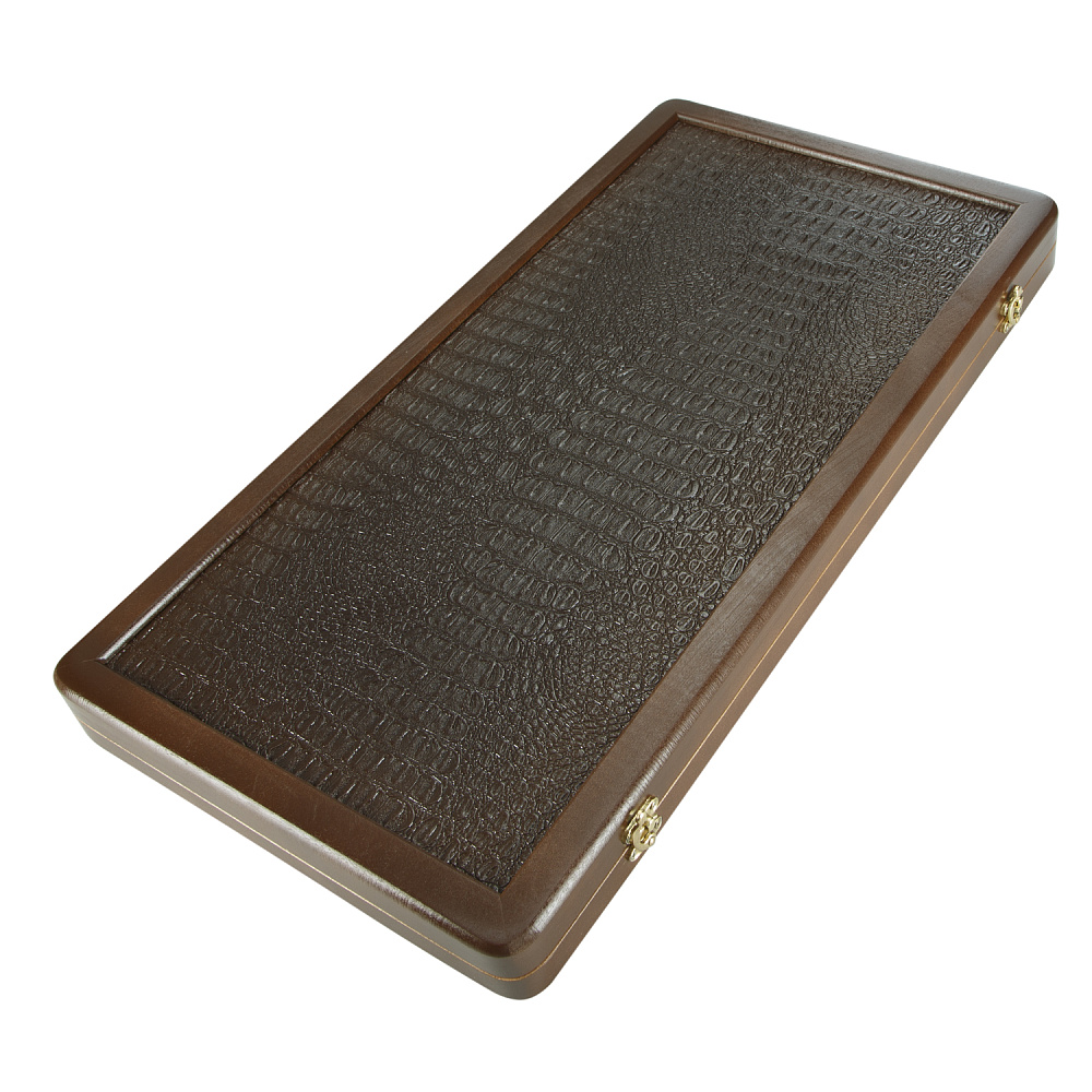 Нарды с янтарными фишками «Золотой питон» 60х30 см - интернет магазин Русь Велика я фото 1