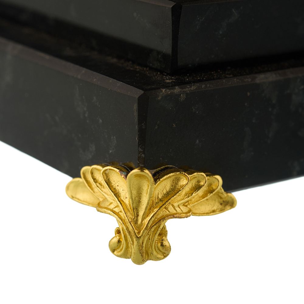 Часы настольные из камня «Орел» - интернет магазин Русь Велика я фото 4