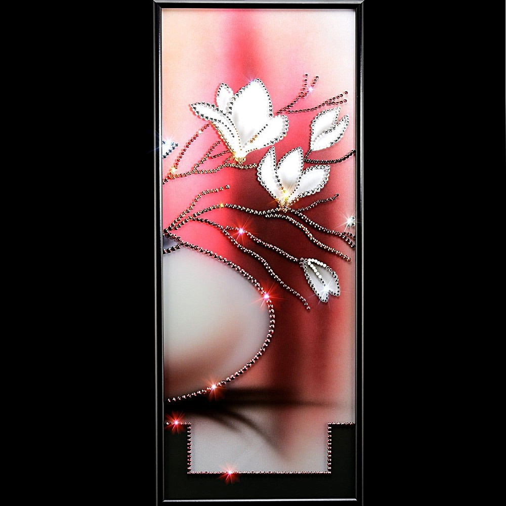 Композиция из пяти картин «Соразмерность». Сваровски Swarovski 100 х 50 см - интернет магазин Русь Велика я фото 1