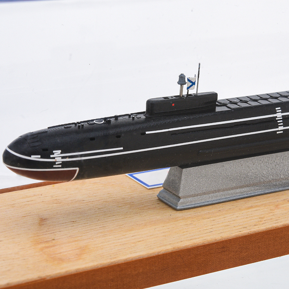 Макет подводной лодки МАПЛ проект 955 «Борей-А». Масшатаб 1:1000 - интернет магазин Русь Велика я фото 2