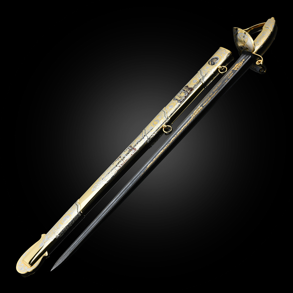 Палаш сувенирный «Адмирал». Златоуст - интернет магазин Русь Велика я фото 1