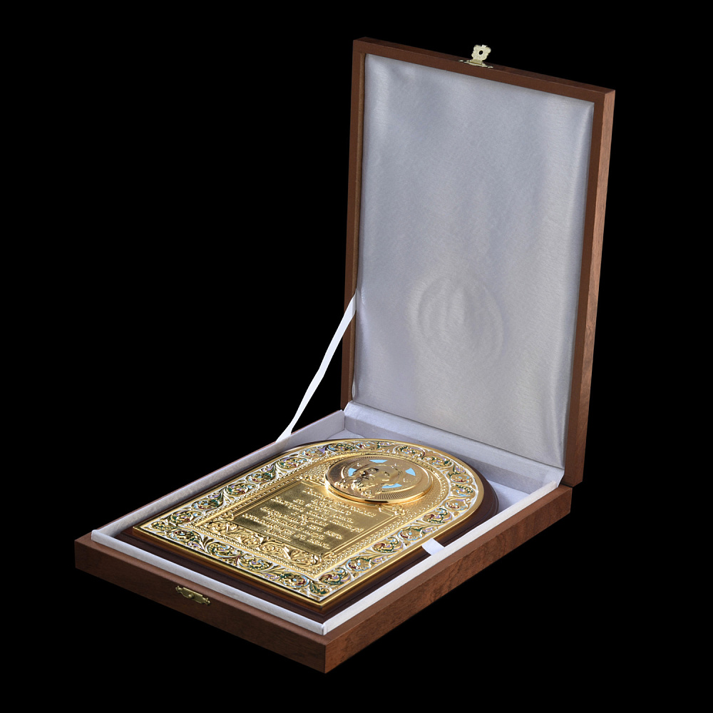 Панно «Оберег». Гравюра Златоуст 27х20 см - интернет магазин Русь Велика я фото 1