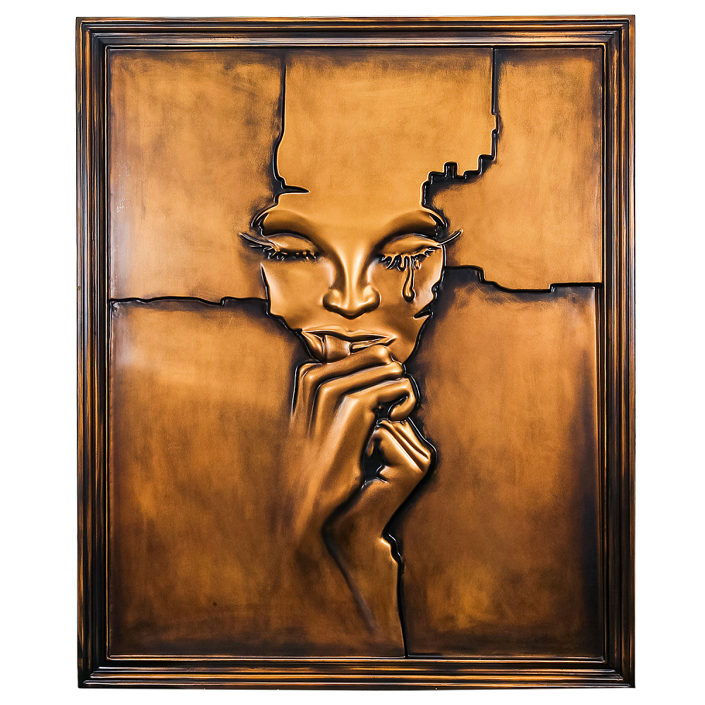 Панно из дерева «Слеза» 109,5 х 90 см - интернет магазин Русь Велика я 