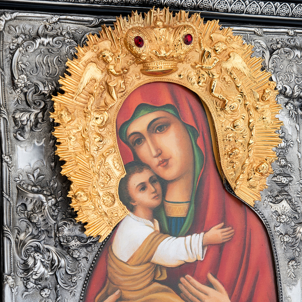 Икона «Матерь Божья Владимирская» 39х35 см - интернет магазин Русь Велика я фото 1