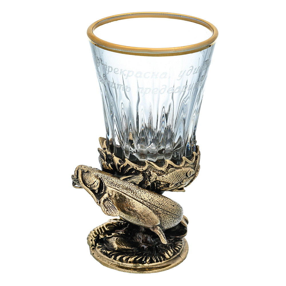 Набор из двух стопок «Рыбалка» - интернет магазин Русь Велика я фото 4