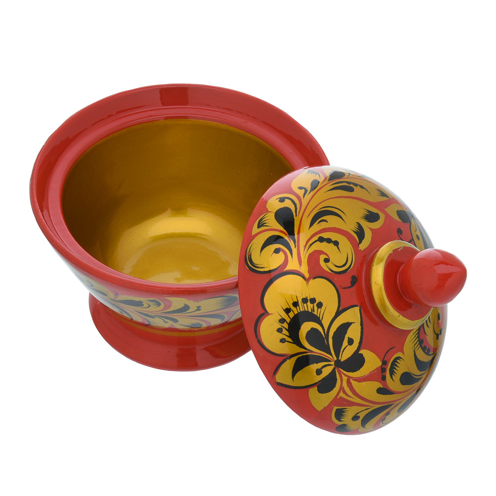 Солонка «Маринка». Хохлома - интернет магазин Русь Велика я фото 1