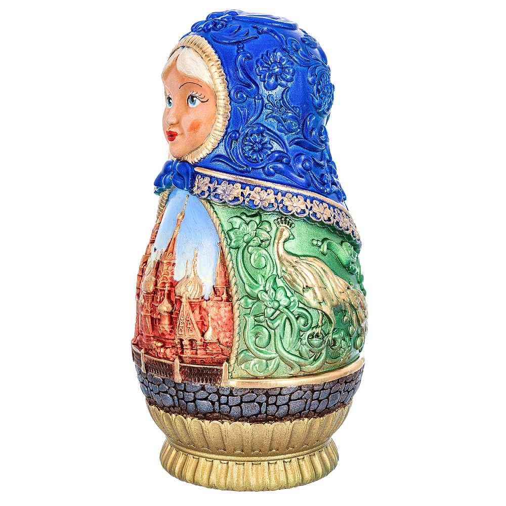 Скульптура деревянная резная «Матрешка» - интернет магазин Русь Велика я фото 1