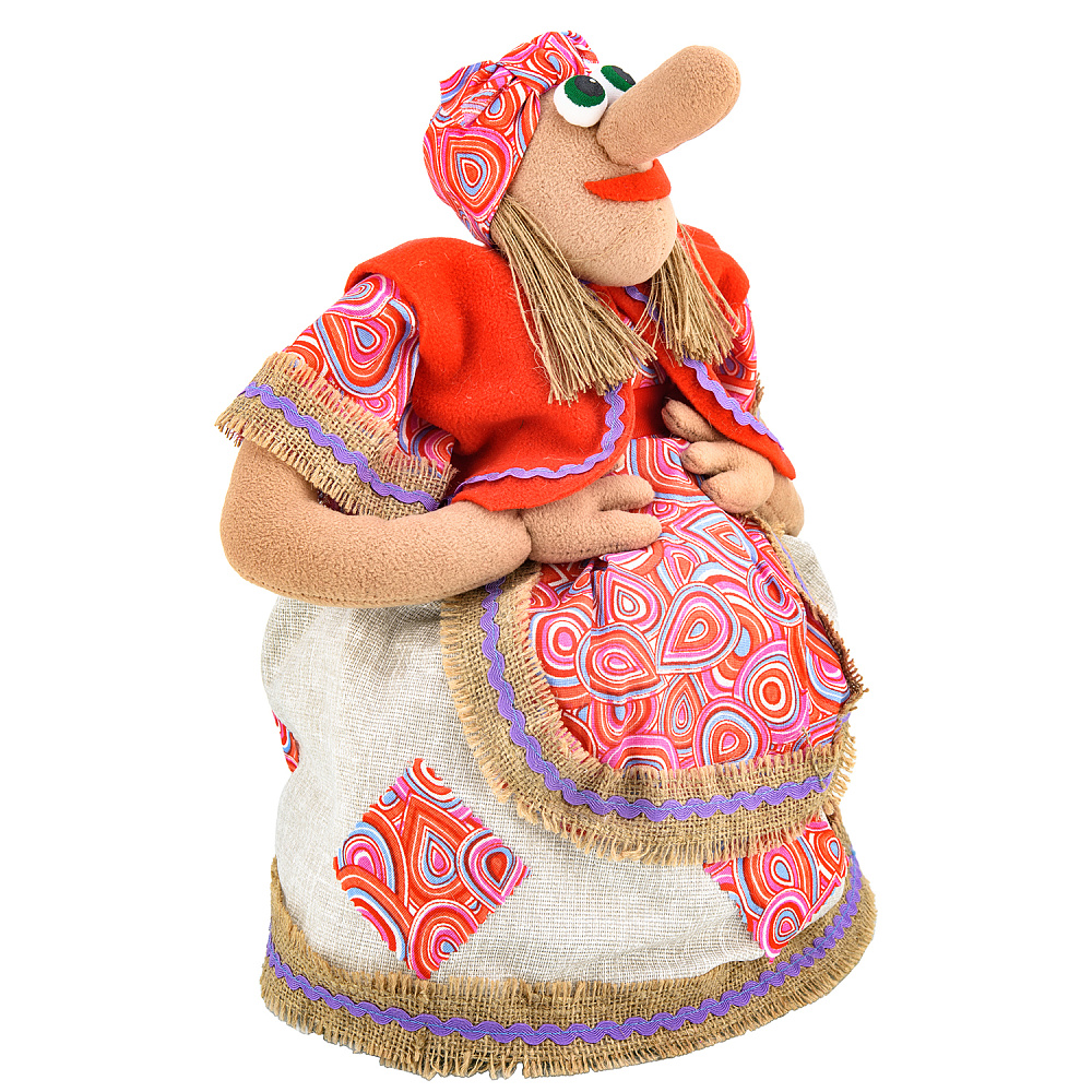 Кукла-грелка на чайник «Баба-Яга» - интернет магазин Русь Велика я фото 1