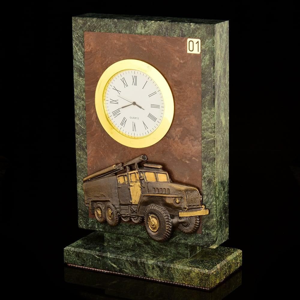 Часы настольные «Пожарная машина» - интернет магазин Русь Велика я фото 1