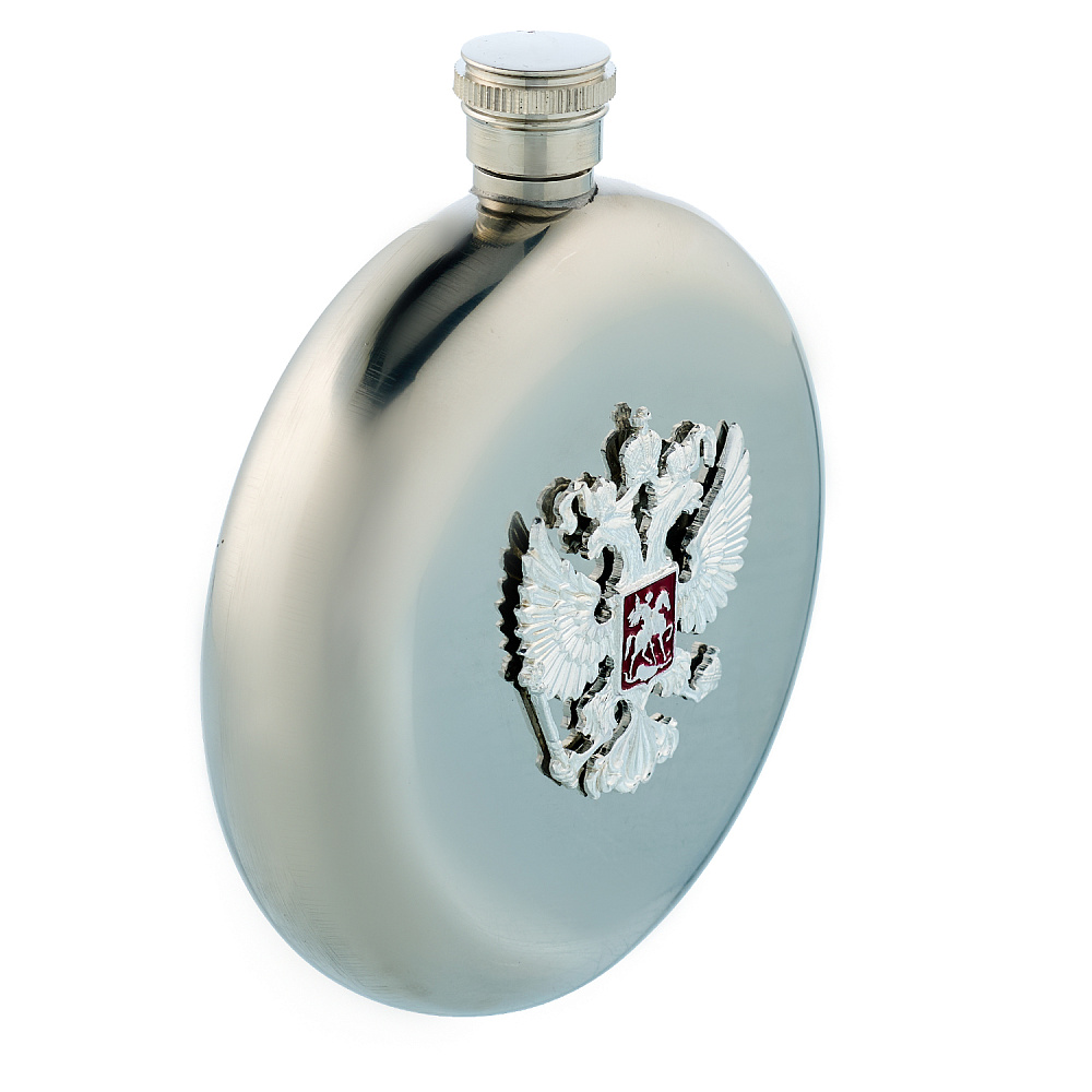 Фляга «Герб РФ» - интернет магазин Русь Велика я фото 1