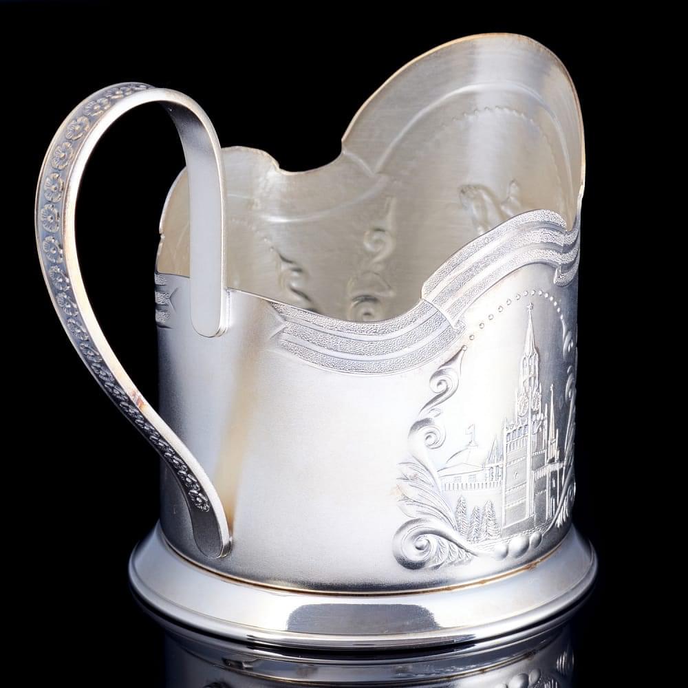 Подстаканник посеребренный - интернет магазин Русь Велика я фото 3