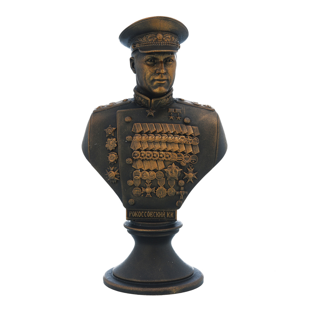 Бюст «Рокоссовский К.К.» - интернет магазин Русь Велика я 