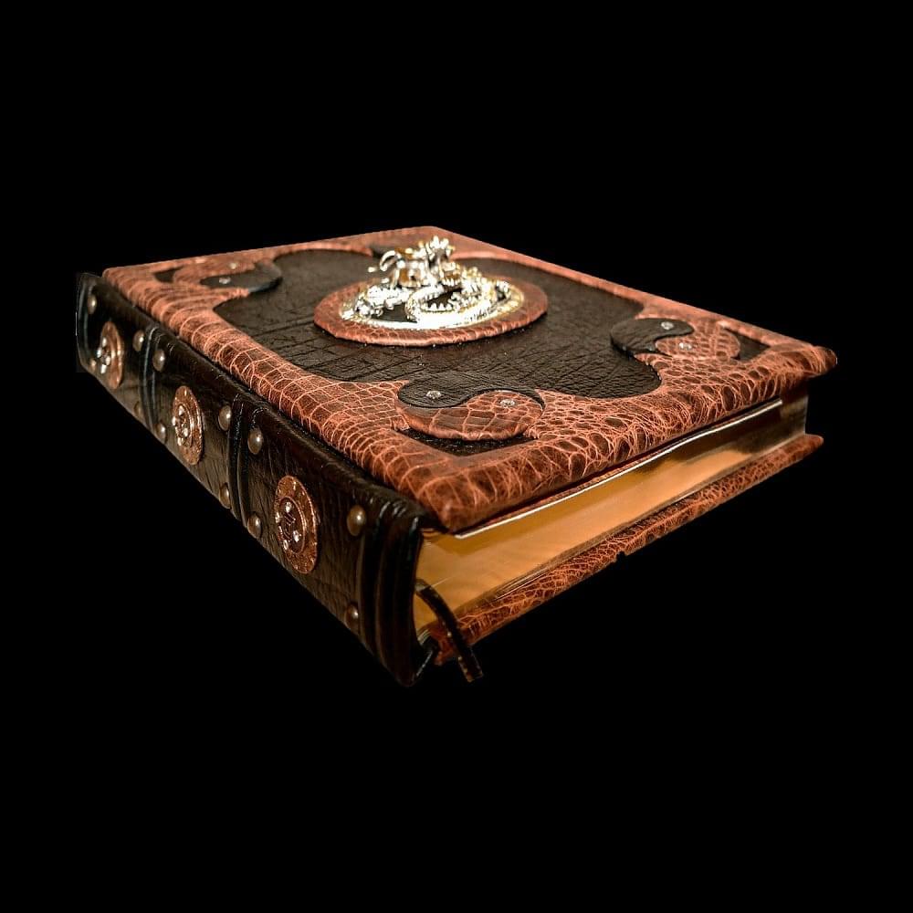 Подарочная книга «Мудрость Конфуция». Кожаный переплёт - интернет магазин Русь Велика я фото 2