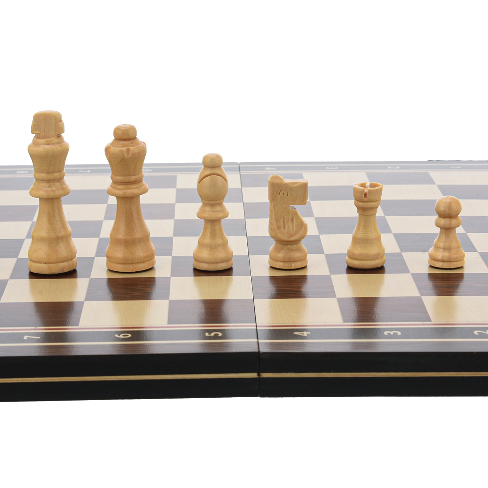 Шахматы-нарды-шашки деревянные «Фаби» 50х25 см - интернет магазин Русь Велика я фото 6