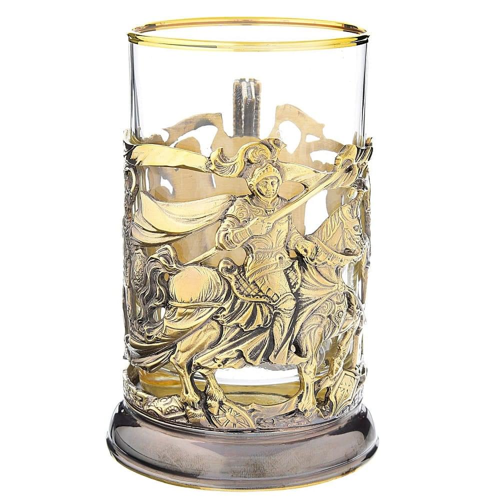 Подстаканник литой «Рыцари» - интернет магазин Русь Велика я 