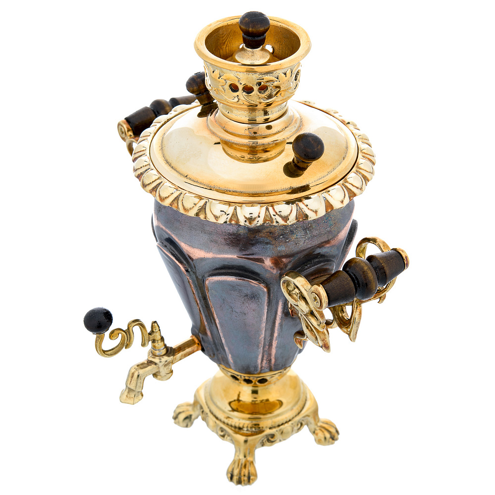 Сувенирный самовар-малютка «Рюмка» - интернет магазин Русь Велика я фото 3