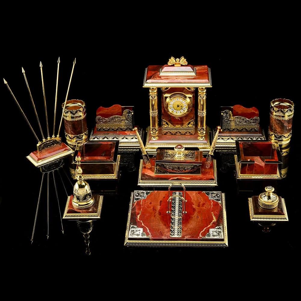 Настольный набор для руководителя «Президентский». Златоуст - интернет магазин Русь Велика я 