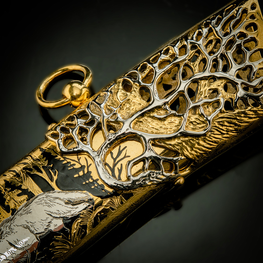 Питейный набор с флягой «Охотник». Златоуст - интернет магазин Русь Велика я фото 15