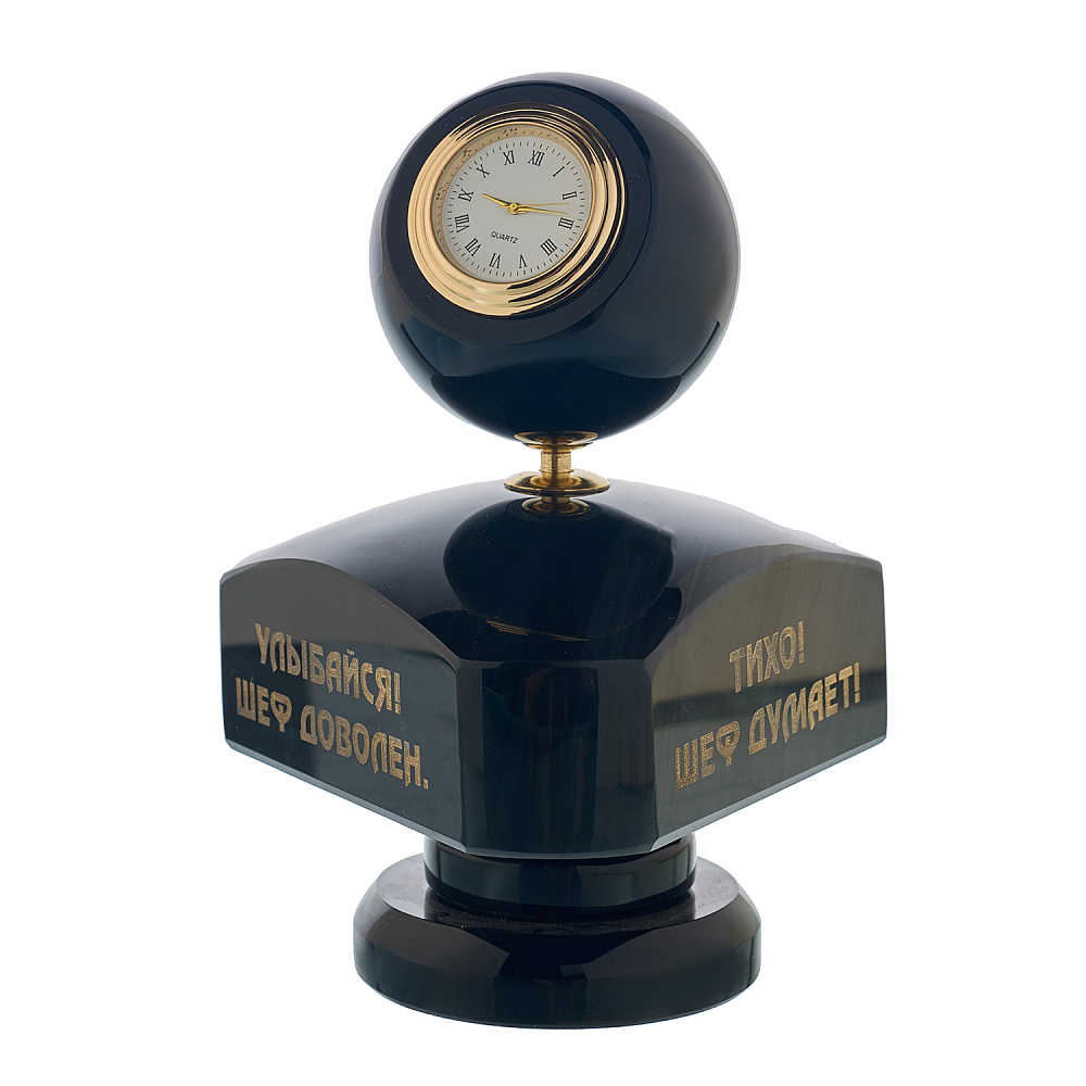 Часы настольные «Табло для шефа» - интернет магазин Русь Велика я 