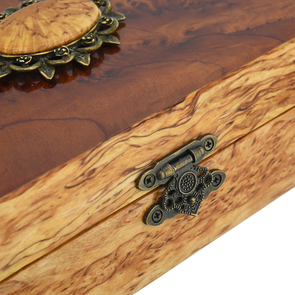 Шкатулка из карельской березы - интернет магазин Русь Велика я фото 3