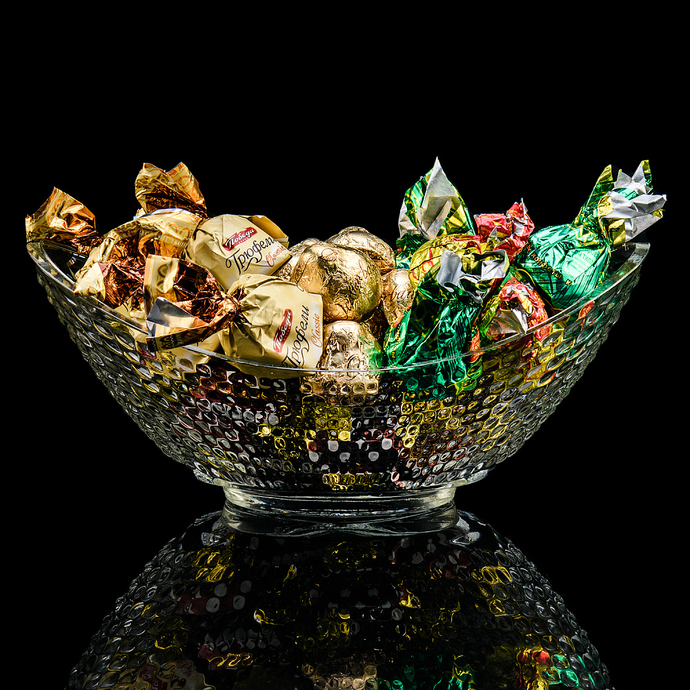 Стеклянный салатник «VENICE» 395 мл - интернет магазин Русь Велика я фото 1