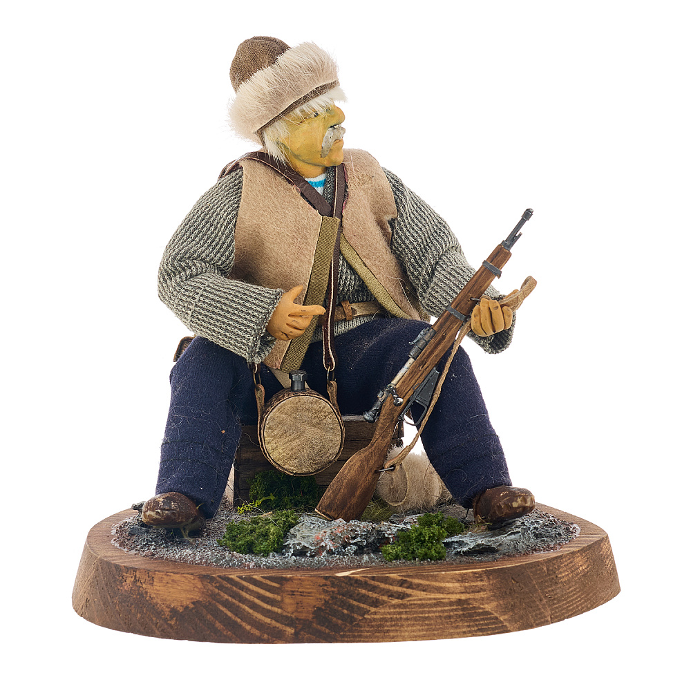 Кукла ручной работы «Охотник» - интернет магазин Русь Велика я 