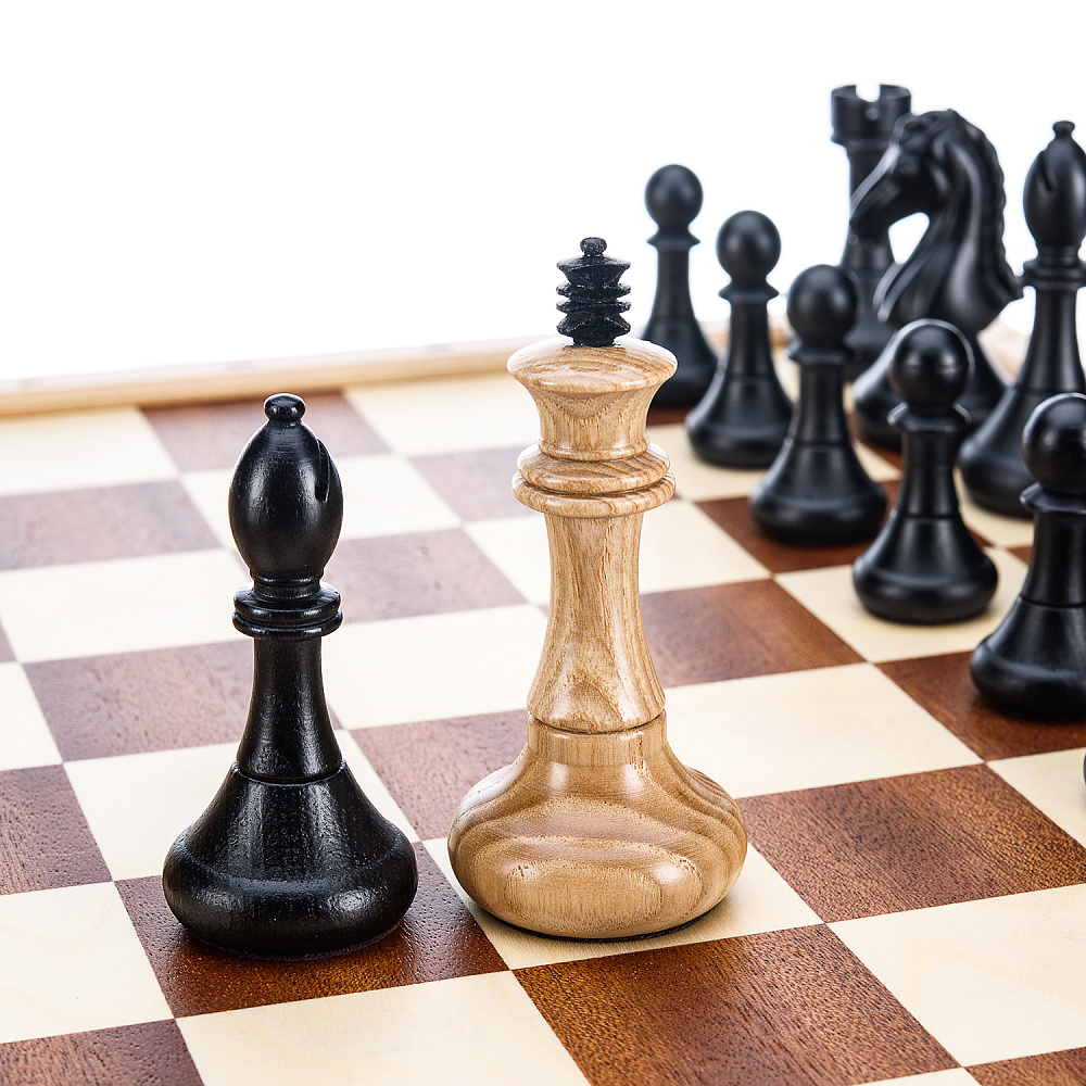 Шахматный ларец с деревянными фигурами 37х37 см - интернет магазин Русь Велика я фото 3