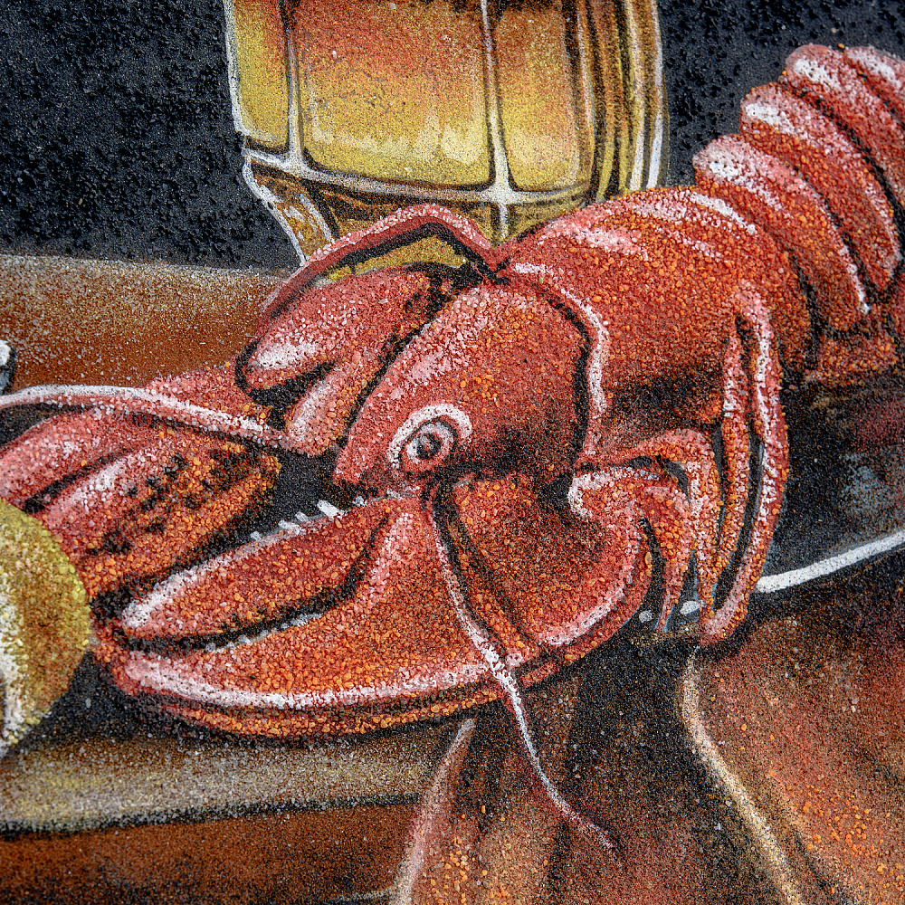 Картина с каменной крошкой «Рак» 30х40 см - интернет магазин Русь Велика я фото 1