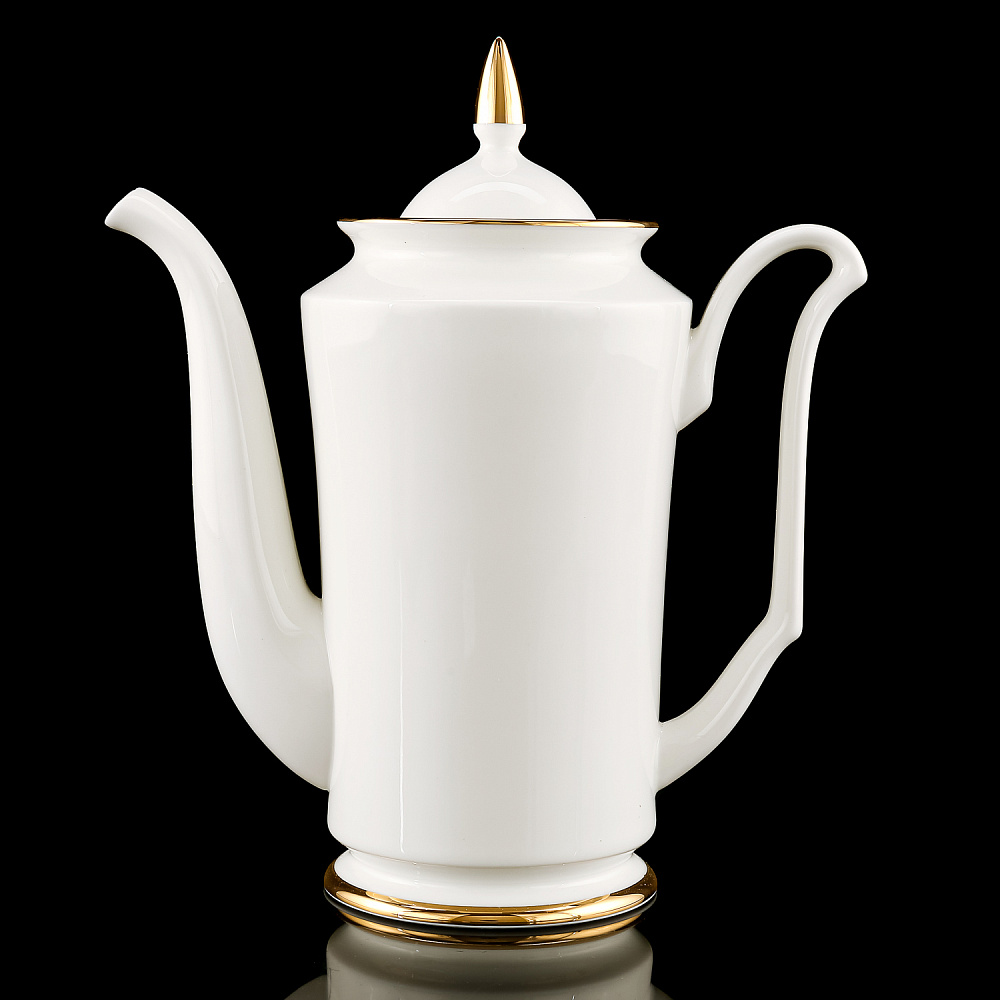 Кофейник 690 мл «Золотая лента». Форма Юлия. ИФЗ - интернет магазин Русь Велика я 