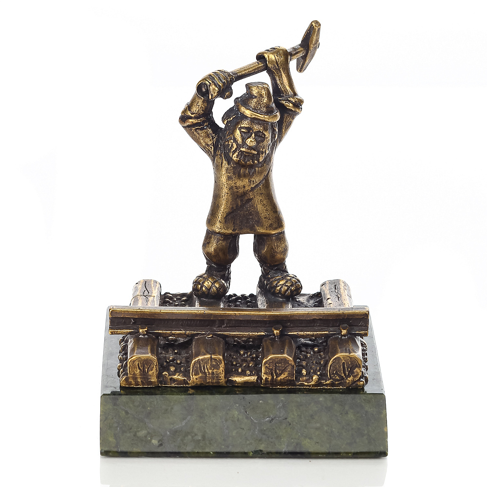 Бронзовая статуэтка «Путейщик» - интернет магазин Русь Велика я фото 1