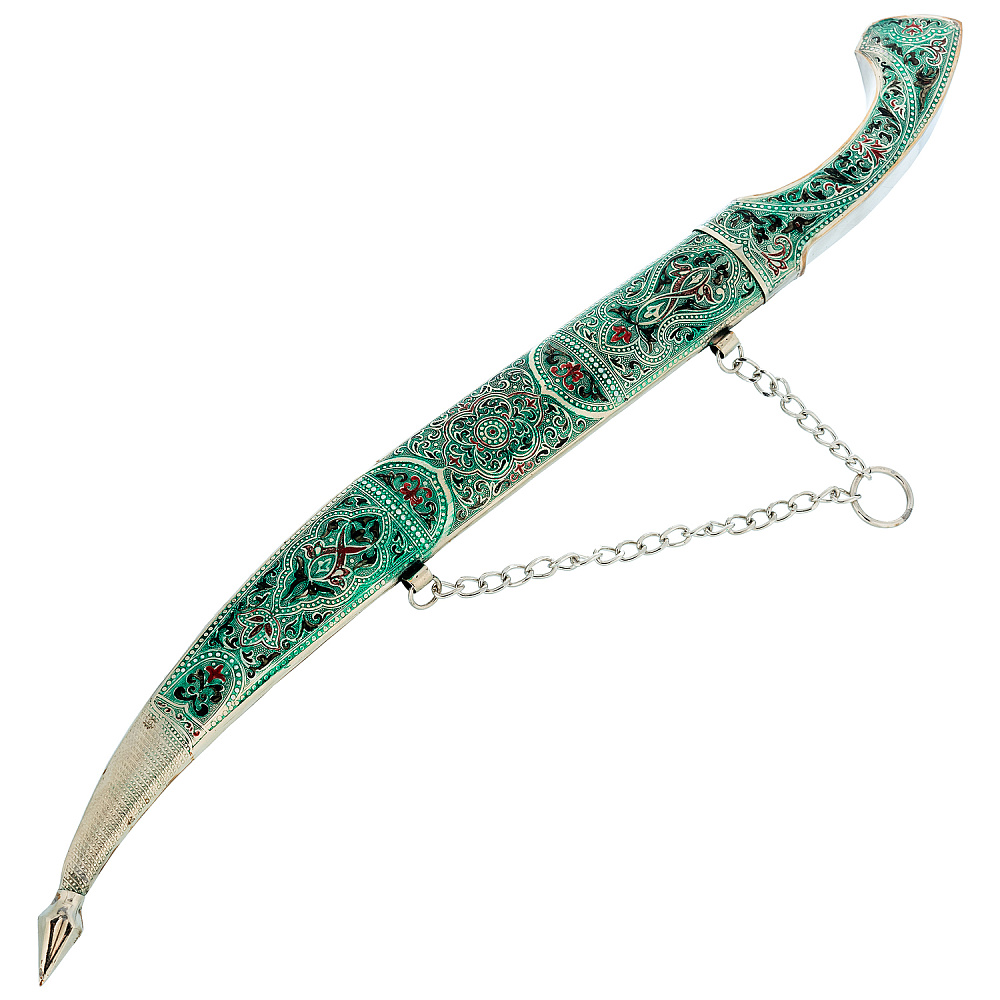 Ятаган сувенирный с эмалью - интернет магазин Русь Велика я фото 2